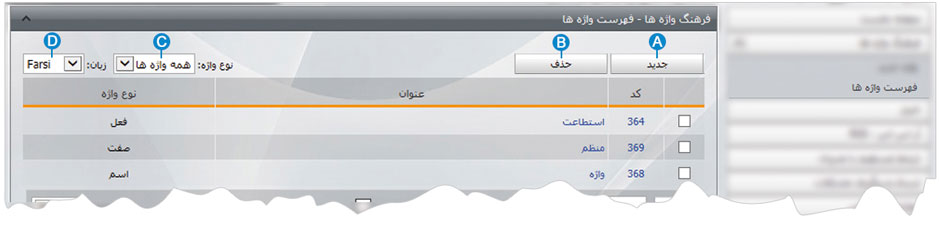 فرهنگ واژه‌ها 6