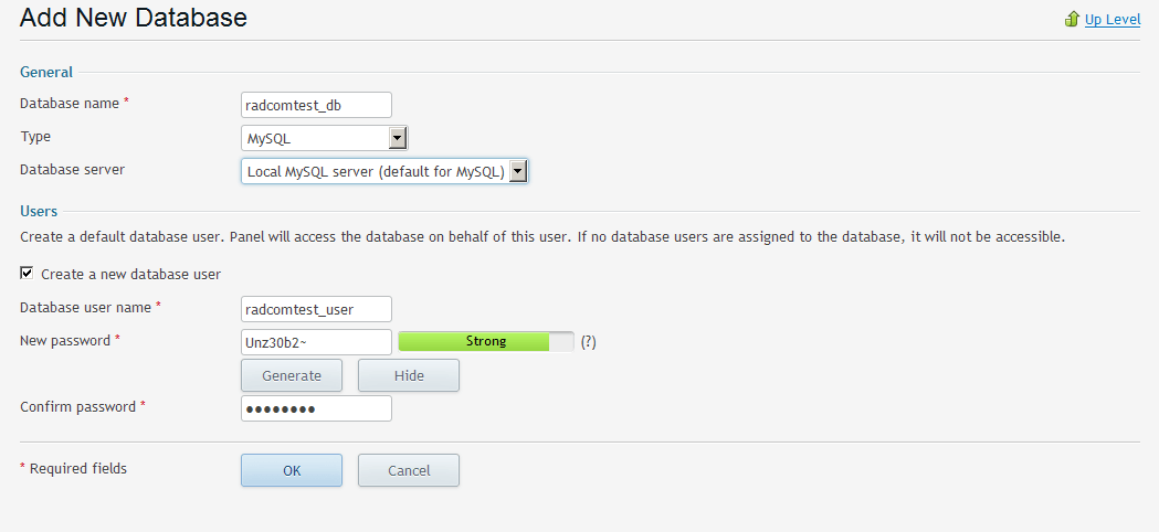 wordpress installation