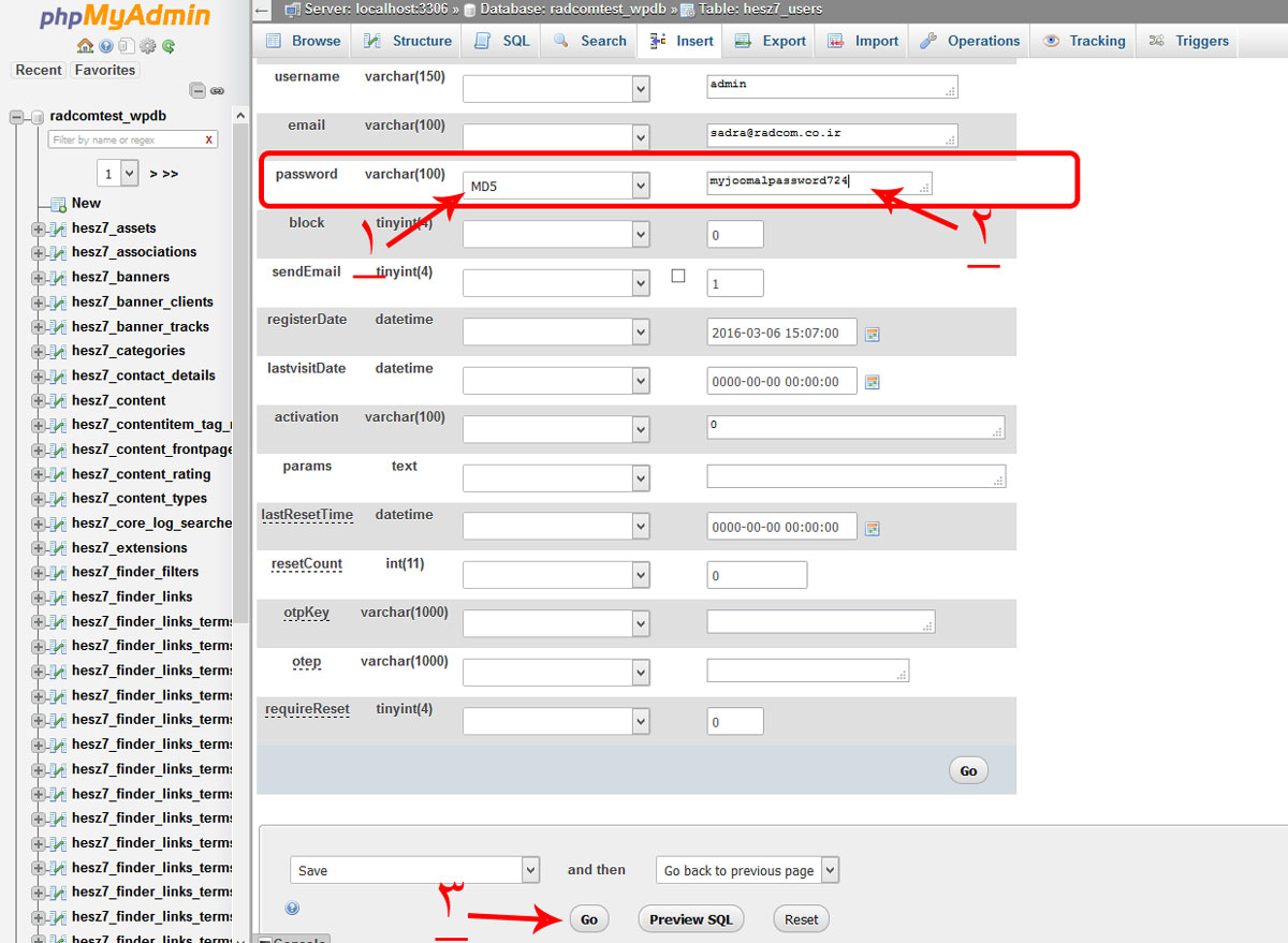 joomlachangepass