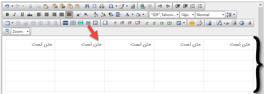 table condenced