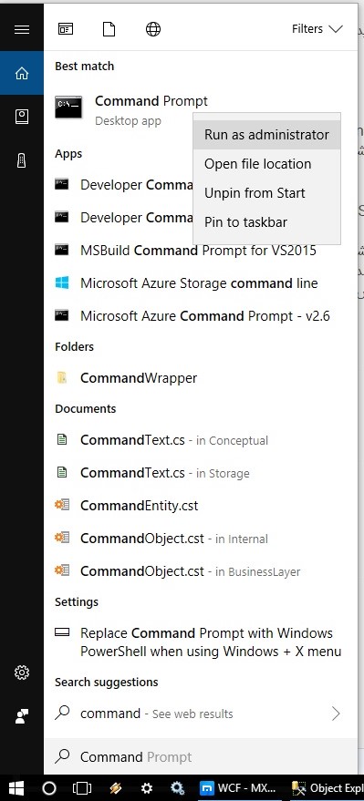 Run Command Prompt