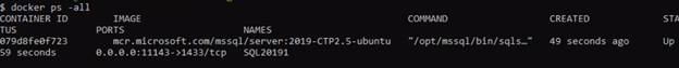 Docker Command