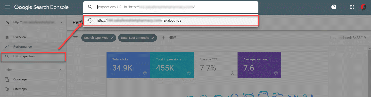URL Inspection